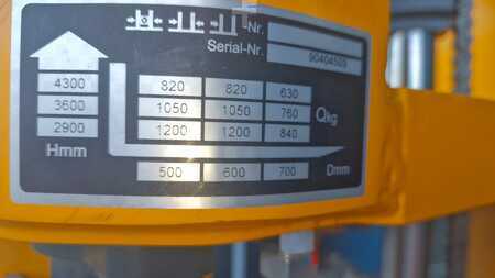 Stacker pedestre 2012  Jungheinrich EJC212 (10)