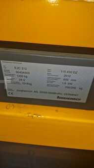 Stacker pedestre 2012  Jungheinrich EJC212 (11)