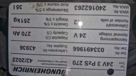 Stacker pedestre 2012  Jungheinrich EJC212 (9)