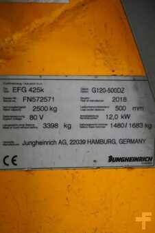 Elektro čtyřkolový VZV 2018  Jungheinrich EFG 425 k (8)