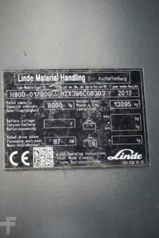 Dieselový VZV 2012  Linde H 80 D-01/900 (8)