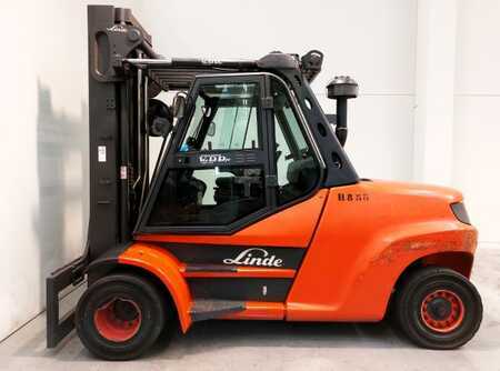 Dízel targoncák 2015  Linde H80D-02-1100 (2)