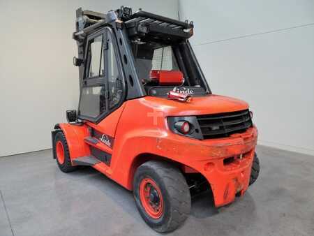 Diesel gaffeltruck 2012  Linde H80D-01-900 (2)
