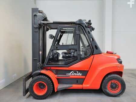 Diesel gaffeltruck 2012  Linde H80D-01-900 (3)