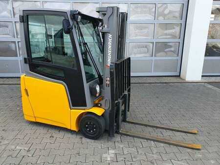 Eléctrico - 4 rodas 2016  Jungheinrich EFG 215 / Triplex: 4.25m! / SS / 2.472h! / 2020 (2)