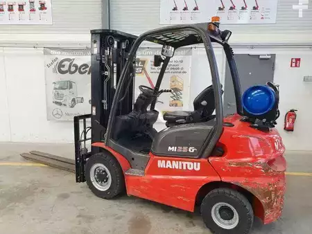 Gas truck 2020  Manitou MI 25 G / Triplex: 4.70m / nur 1.976h! / SS (5)