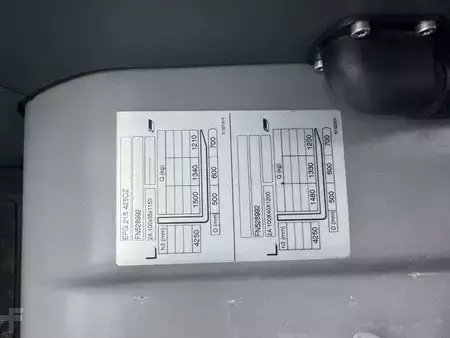 Carrelli elettrici 4 ruote 2017  Jungheinrich EFG 215 / Triplex: 4.25m! / SS / 4.168h / 2024 (17)