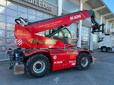 Telehandler Fixed 2022  Magni RTH 6.21 / nur 1.119h ! / Gabel / Funk (3)