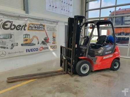 Gas gaffeltruck 2020  Manitou MI 25 G / Triplex: 4.70m / nur 1.976h! / SS (3)