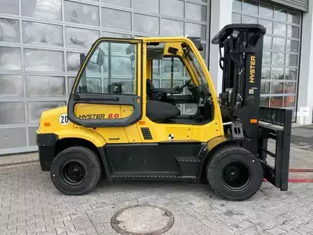 Dieselstapler 2016  Hyster H8.0 FT9 / nur 814h! / Triplex: 5,52m / ZVG (14)