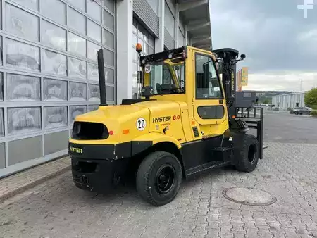 Dieselstapler 2016  Hyster H8.0 FT9 / nur 814h! / Triplex: 5,52m / ZVG (7)
