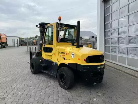Dieselstapler 2016  Hyster H8.0 FT9 / nur 814h! / Triplex: 5,52m / ZVG (9)