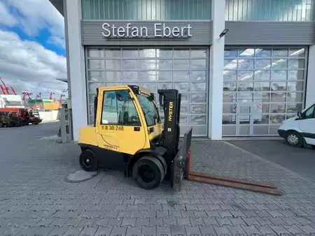 Dieselstapler 2013  Hyster H4.0 FT6 / Verstellgerät / HH:4.42m / nur 2.502h (1)