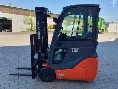 Diesel heftrucks 2013  Toyota 8FBET15 / Triplex: 4.30m / nur 3.489h! / 2022 (6)