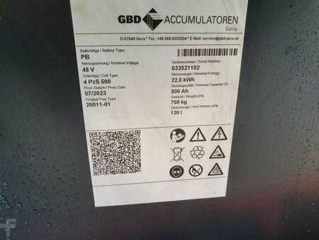 Eléctrico - 4 rodas 2014  Toyota 8FBET15 / Batterie 07/2023 / HH: 4.3m! / 2.849h (13)