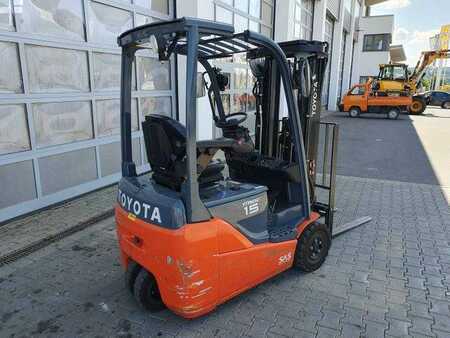 El truck - 4 hjulet 2016  Toyota 8FBET15 / Triplex: 4.30m / nur 1.842h! / SS (3)