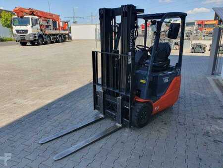 El truck - 4 hjulet 2016  Toyota 8FBET15 / Triplex: 4.30m / nur 1.842h! / SS (7)