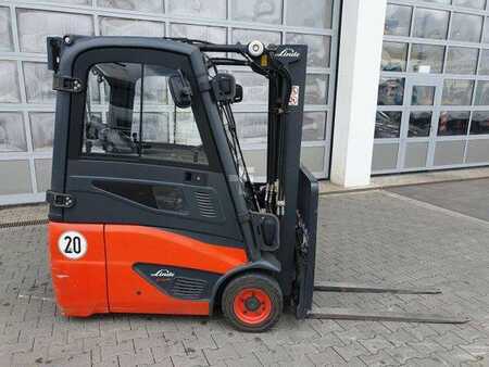 Elektro čtyřkolový VZV 2016  Linde E14 - 02 / Triplex: 4.00m! / SS / nur 1.777h! (2)