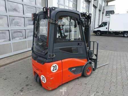 Elektro čtyřkolový VZV 2016  Linde E14 - 02 / Triplex: 4.00m! / SS / nur 1.777h! (3)