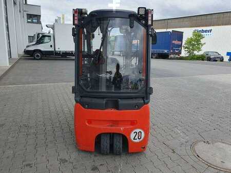 Elektro čtyřkolový VZV 2016  Linde E14 - 02 / Triplex: 4.00m! / SS / nur 1.777h! (4)
