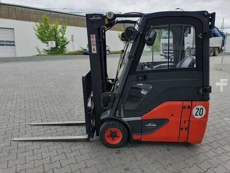 Elektro čtyřkolový VZV 2016  Linde E14 - 02 / Triplex: 4.00m! / SS / nur 2.119h! (6)