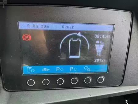 Sähkö - 4 pyör 2017  Jungheinrich EFG 215 / Triplex: 4.25m! / SS / nur 2.819h! (17)