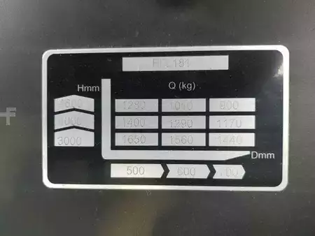 Eléctrica de 4 ruedas 2022  EP Equipment Equipment EFL181 / Triplex: 4,80m / SS / DEMO (14)
