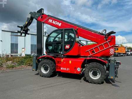 Telescopic forklift rigid 2023  Magni RTH 5.21 Roto / Funk / Gabel / nur 462h (2)
