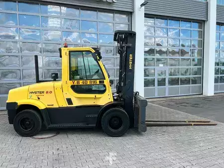 Empilhador diesel 2013  Hyster H8.0FT6 / nur 1.426h! / LS 900mm / SS / ZVG (4)