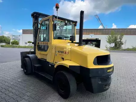 Empilhador diesel 2013  Hyster H8.0FT6 / nur 1.426h! / LS 900mm / SS / ZVG (8)