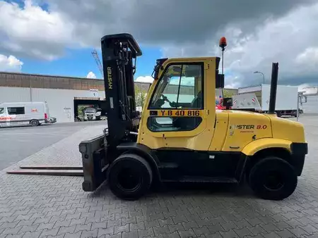 Empilhador diesel 2013  Hyster H8.0FT6 / nur 1.426h! / LS 900mm / SS / ZVG (9)