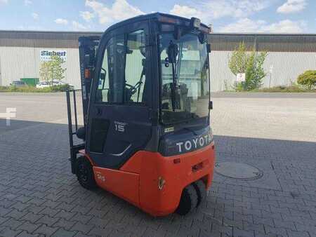 Elektryczne 4-kołowe 2013  Toyota 8FBET15 / Triplex: 4.30m / nur 3.412h! / 2022 (5)