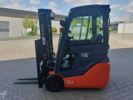 Elektryczne 4-kołowe 2013  Toyota 8FBET15 / Triplex: 4.30m / nur 3.412h! / 2022 (6)