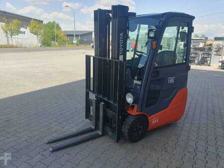 Elektryczne 4-kołowe 2013  Toyota 8FBET15 / Triplex: 4.30m / nur 3.412h! / 2022 (7)