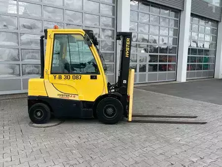 Dieselstapler 2011  Hyster H2.5FT / Duplex 3,3m / nur 1.218h (3)