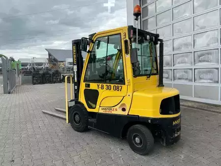 Dieselstapler 2011  Hyster H2.5FT / Duplex 3,3m / nur 1.218h (9)