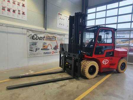 El truck - 4 hjulet 2023  EP Equipment Equipment EFL 702 / 7T / Triplex: 5,40m / ZVG (1) 