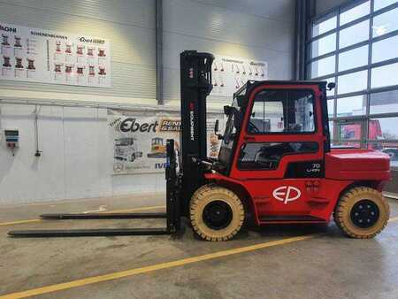 Elektrisk- 4 hjul 2023  EP Equipment Equipment EFL 702 / 7T / Triplex: 5,40m / ZVG (2) 