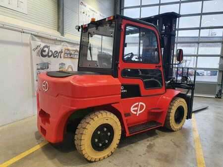 El truck - 4 hjulet 2023  EP Equipment Equipment EFL 702 / 7T / Triplex: 5,40m / ZVG (6) 