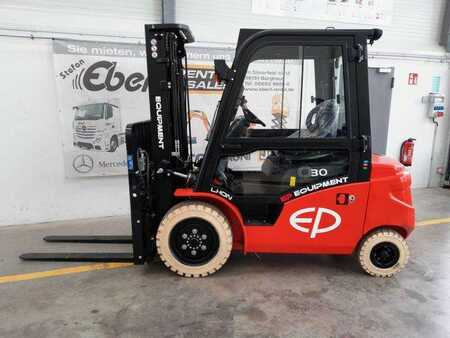 El truck - 4 hjulet 2023  EP Equipment Equipment EFL303 / 3,0T / Triplex: 4,80m / SS (2) 