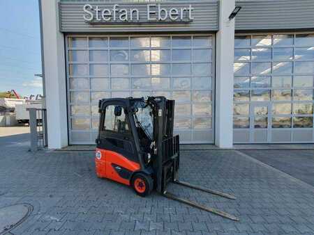 Elektro čtyřkolový VZV 2016  Linde E14 - 01 / Triplex: 4.10m! / SS / nur 2.899h! (1)