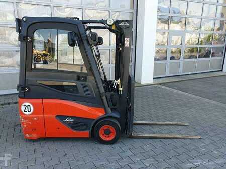 Elektro čtyřkolový VZV 2016  Linde E14 - 01 / Triplex: 4.10m! / SS / nur 2.899h! (2)