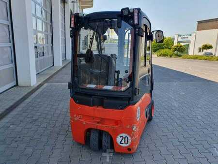 Elektro čtyřkolový VZV 2016  Linde E14 - 01 / Triplex: 4.10m! / SS / nur 2.899h! (4)