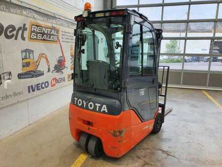 El Truck - 4-hjul 2014  Toyota 8FBET15 / Batterie 07/2023 / HH: 4.3m! / 2.849h (4)