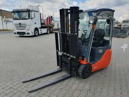 4-wiel elektrische heftrucks 2013  Toyota 8FBET15 / Triplex: 4.30m / nur 393h! (8)