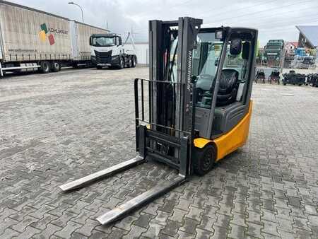 4-wiel elektrische heftrucks 2016  Jungheinrich EFG 215 / Triplex 4.25m / 1.851h / Batterie 2023 (7)