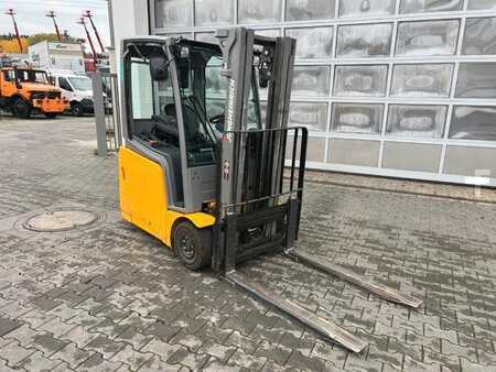 4-wiel elektrische heftrucks 2016  Jungheinrich EFG 215 / Triplex 4.25m / 1.851h / Batterie 2023 (9)