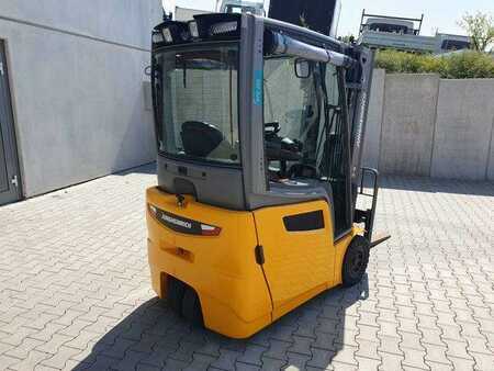 Elektro čtyřkolový VZV 2017  Jungheinrich EFG 215 / Triplex: 4.25m! / nur 3.439h! / 2022 (4)