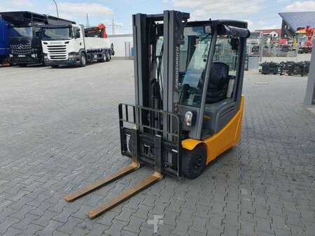 Elektro čtyřkolový VZV 2017  Jungheinrich EFG 215 / Triplex: 4.25m! / nur 3.439h! / 2022 (8)
