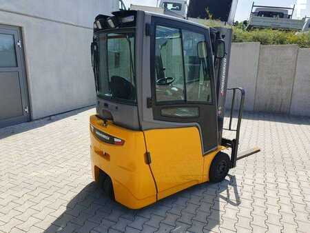 Elektro čtyřkolový VZV 2016  Jungheinrich EFG 215 / Triplex: 4.25m! / SS / 2.472h! / 2020 (3)